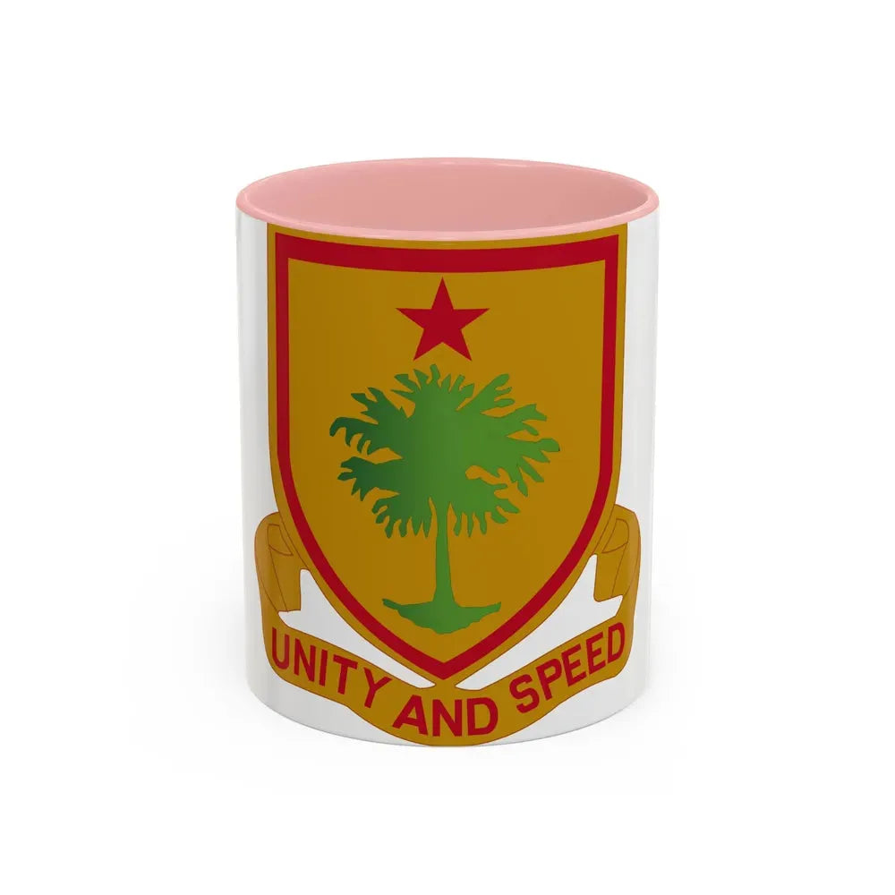 314 Cavalry Regiment (U.S. Army) Accent Coffee Mug 11oz Pink - Go Mug Yourself