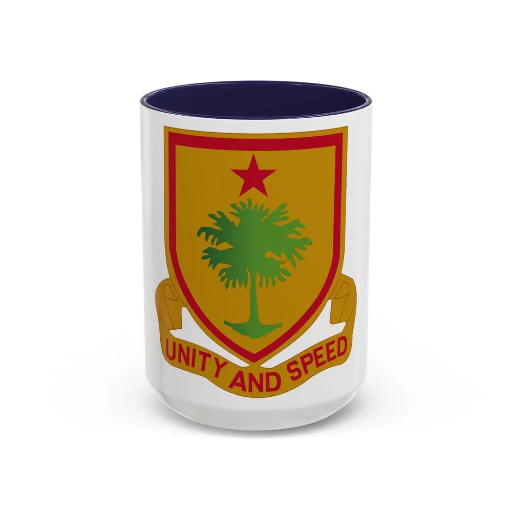 314 Cavalry Regiment (U.S. Army) Accent Coffee Mug 15oz Navy - Go Mug Yourself