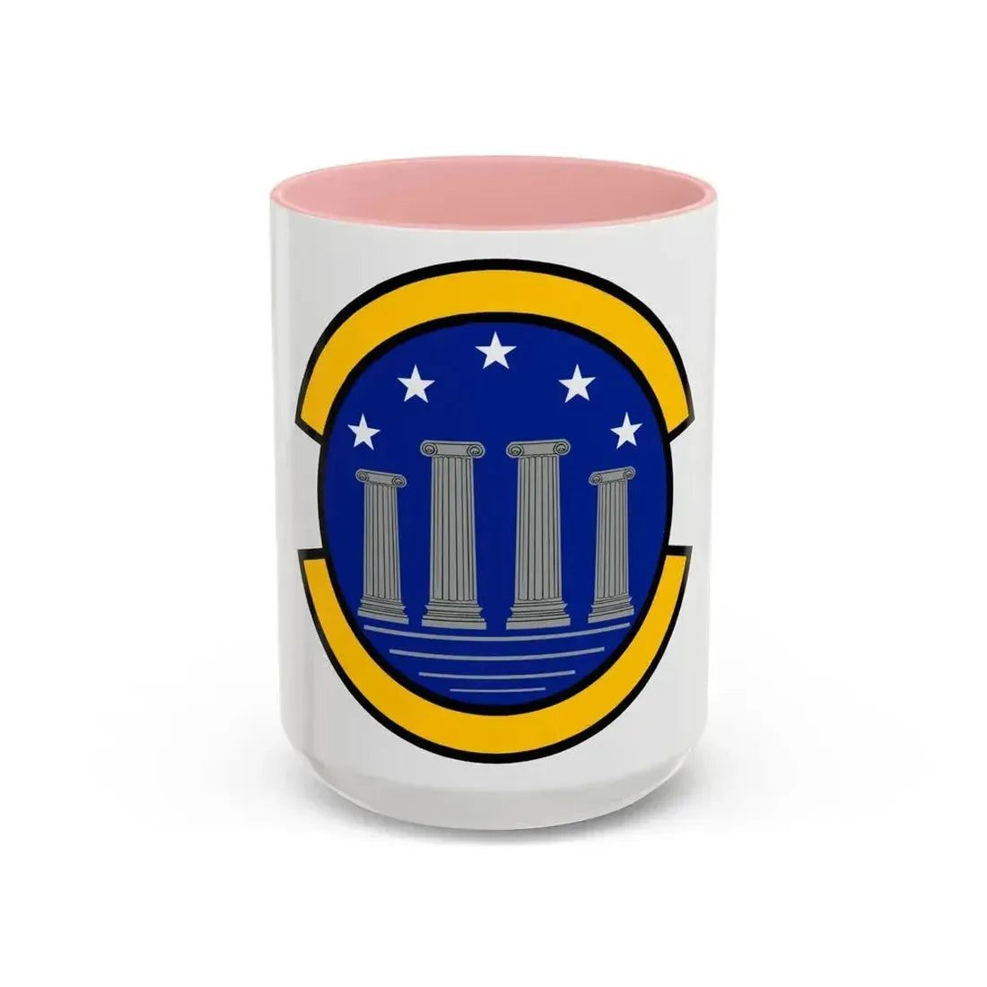 314 Maintenance Operations Flight AETC (U.S. Air Force) Accent Coffee Mug 15oz Pink - Go Mug Yourself