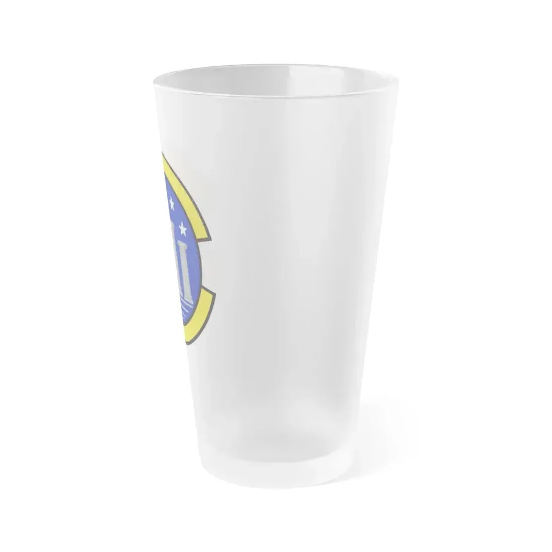 314 Maintenance Operations Flight AETC (U.S. Air Force) Frosted Pint Glass 16oz - Go Mug Yourself