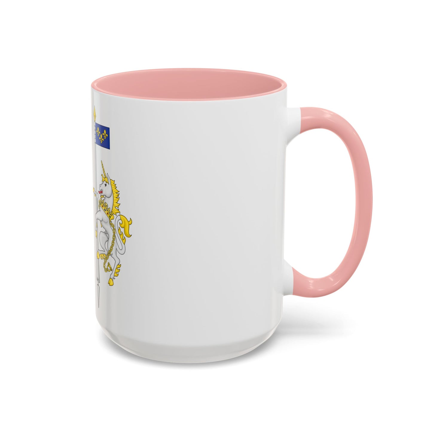 Supporters from the coat of arms of Canada - Accent Coffee Mug