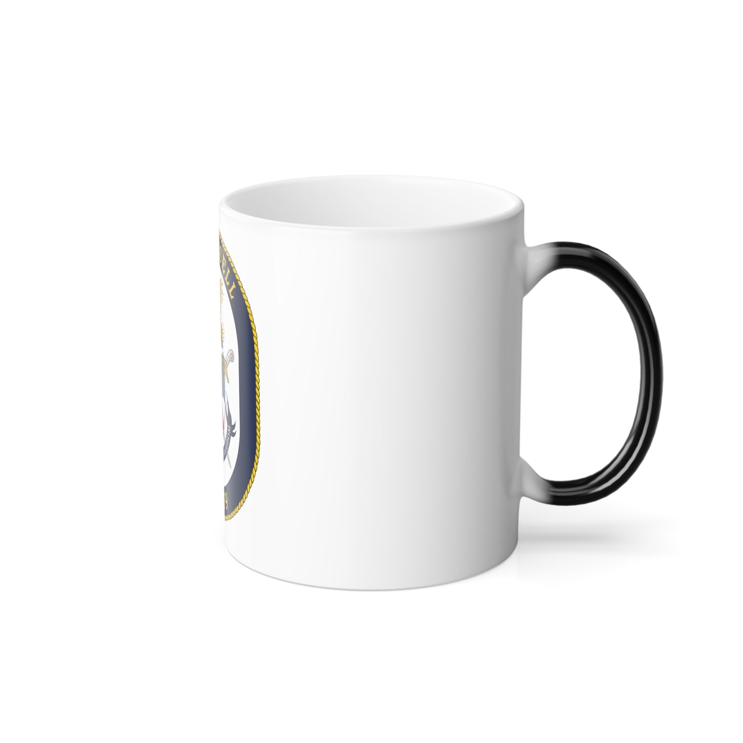 USS Russell DDG 59 Crest (U.S. Navy) Color Changing Mug 11oz
