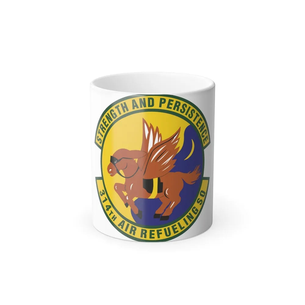 314th Air Refueling Squadron (U.S. Air Force) Color Changing Coffee Mug-11oz-Go Mug Yourself