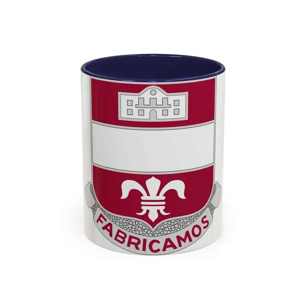 315 Engineer Battalion (U.S. Army) Accent Coffee Mug 11oz Navy - Go Mug Yourself