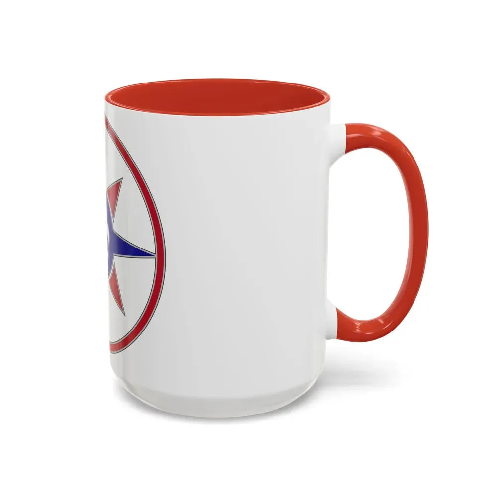316 Sustainment Command (U.S. Army) Accent Coffee Mug - Go Mug Yourself