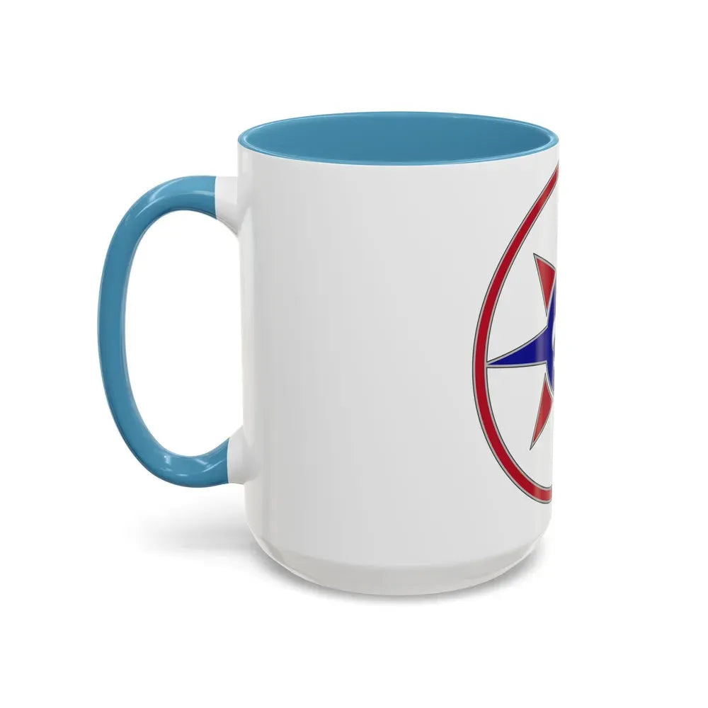 316 Sustainment Command (U.S. Army) Accent Coffee Mug - Go Mug Yourself