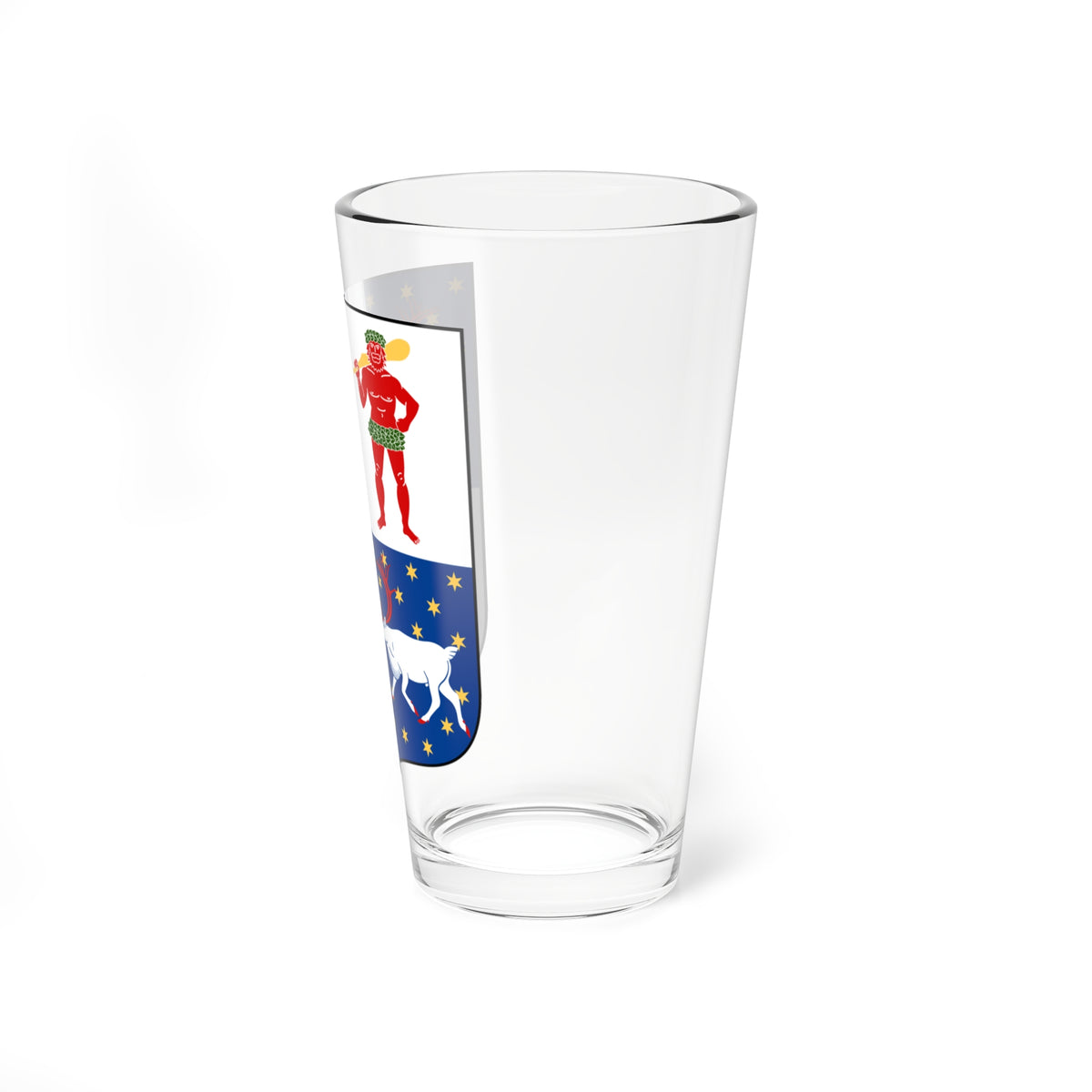 Norrbottens läns vapen (Sweden) (Coat of Arms) Pint Glass 16oz