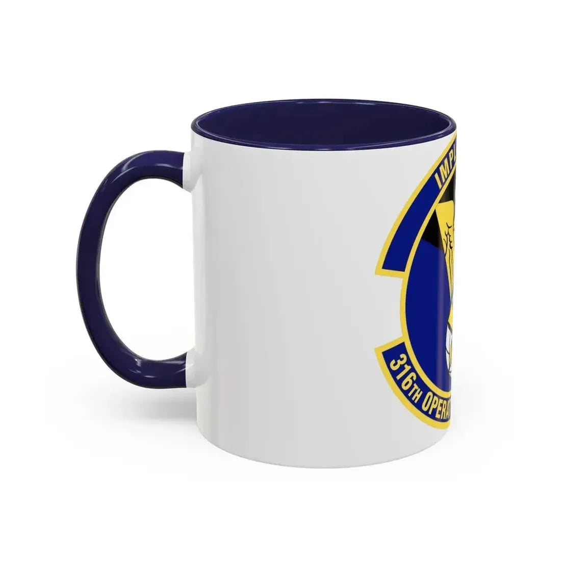 316th Operations Support Squadron (U.S. Air Force) Accent Coffee Mug - Go Mug Yourself