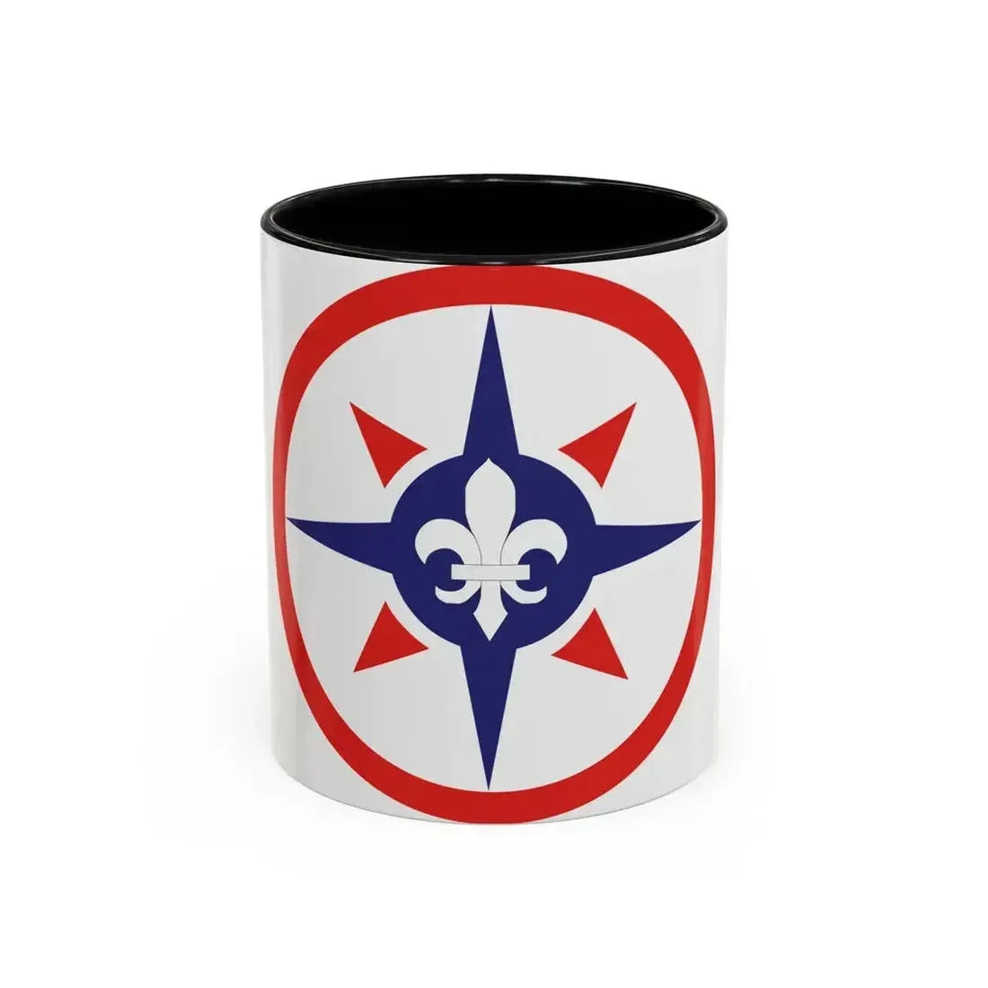 316th Sustainment Command Expeditionary (U.S. Army) Accent Coffee Mug 11oz Black - Go Mug Yourself