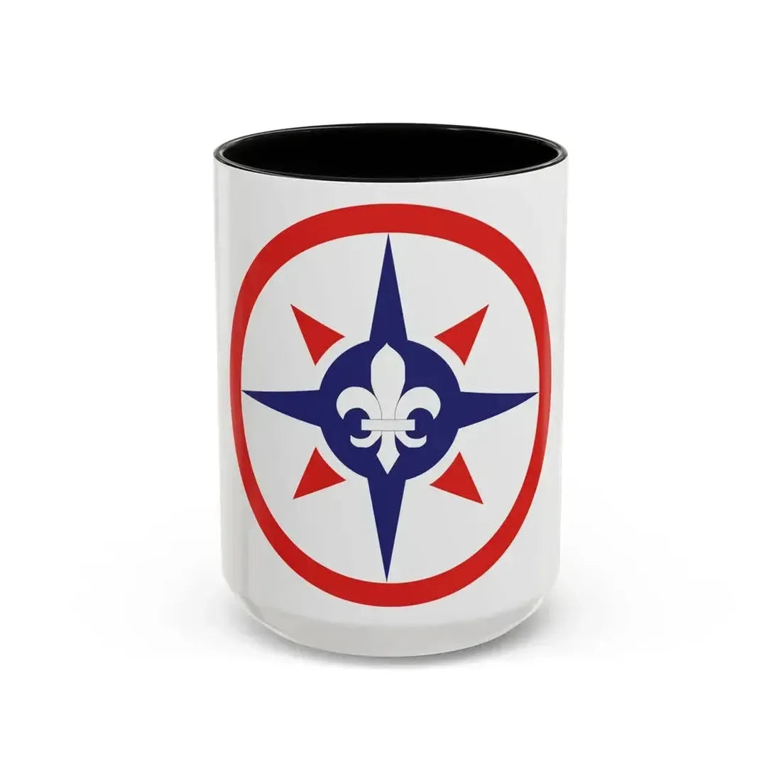 316th Sustainment Command Expeditionary (U.S. Army) Accent Coffee Mug 15oz Black - Go Mug Yourself