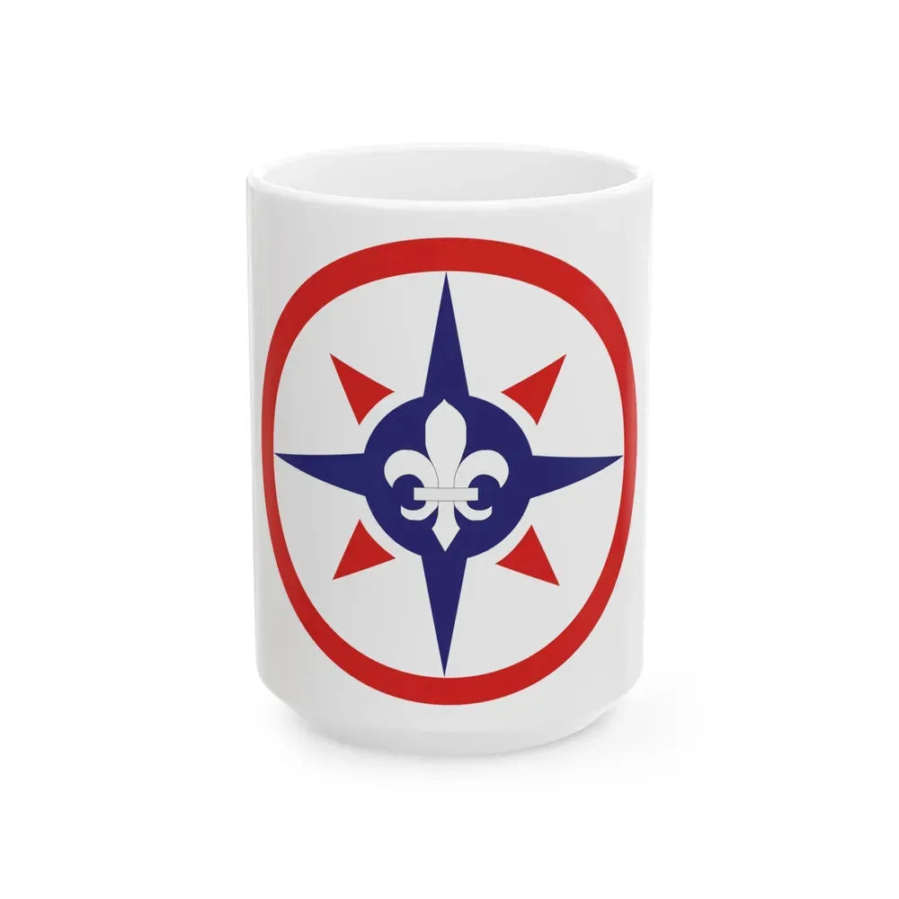 316th Sustainment Command Expeditionary (U.S. Army) White Coffee Mug 15oz - Go Mug Yourself