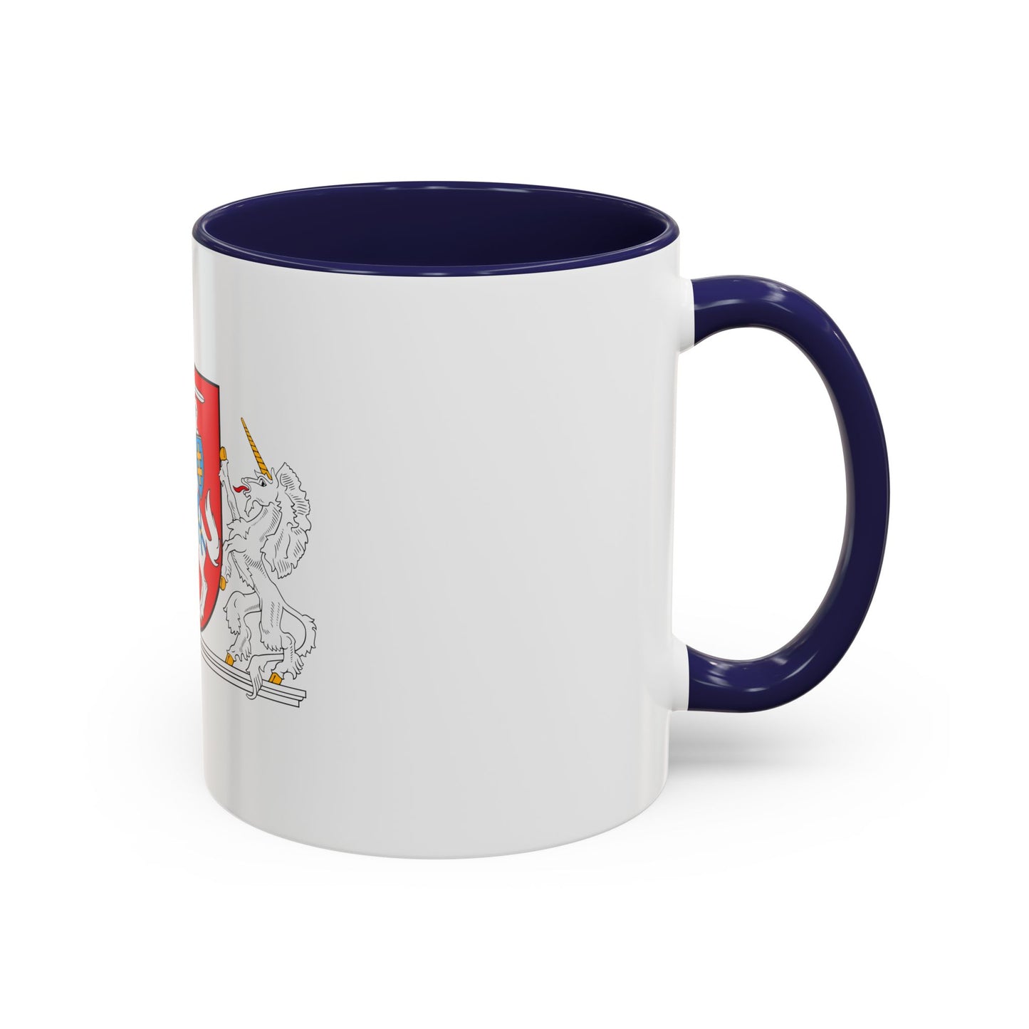 Coat of arms of the President of Lithuania - Accent Coffee Mug