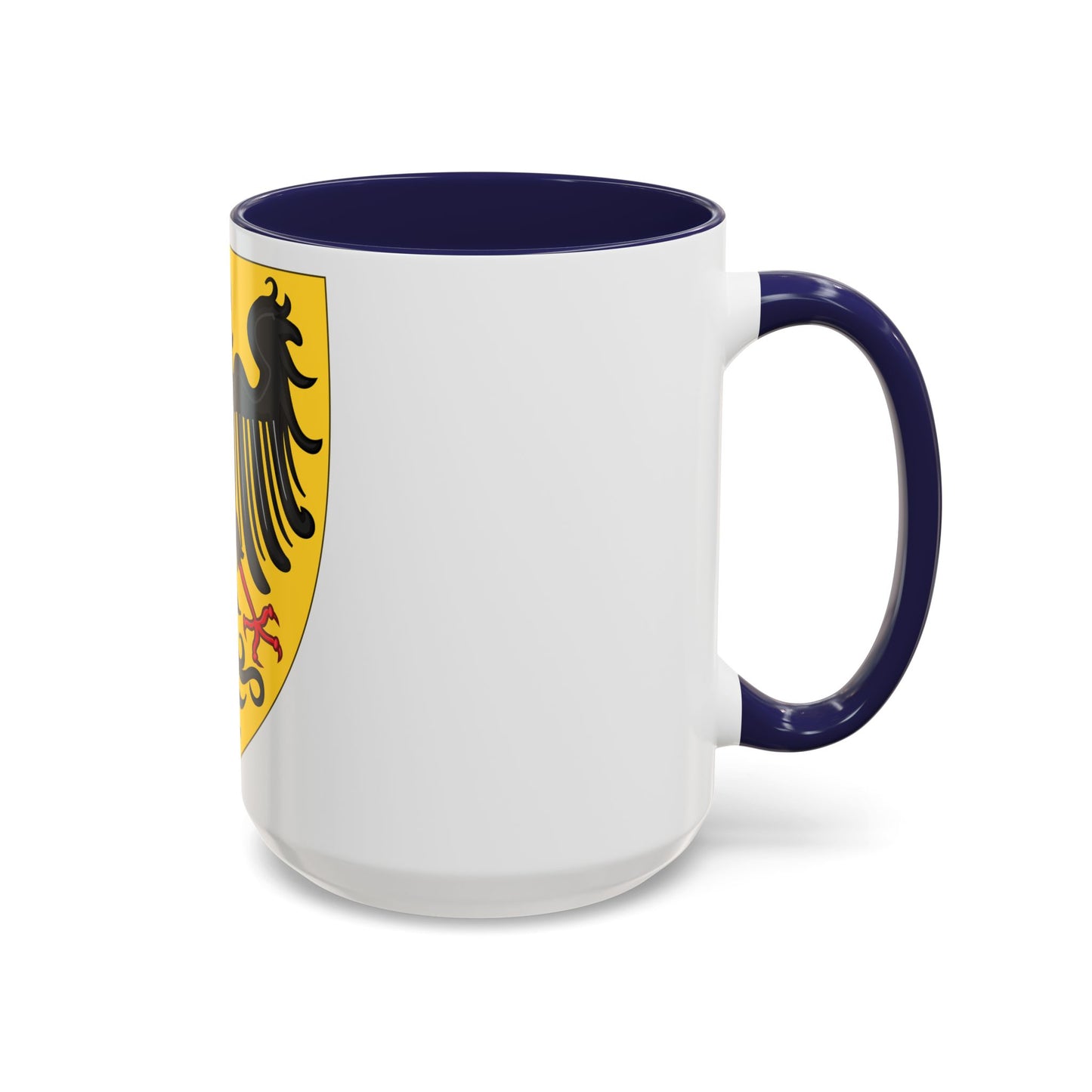Shield and Coat of Arms of the Holy Roman Emperor (c.1300-c.1400) - Accent Coffee Mug