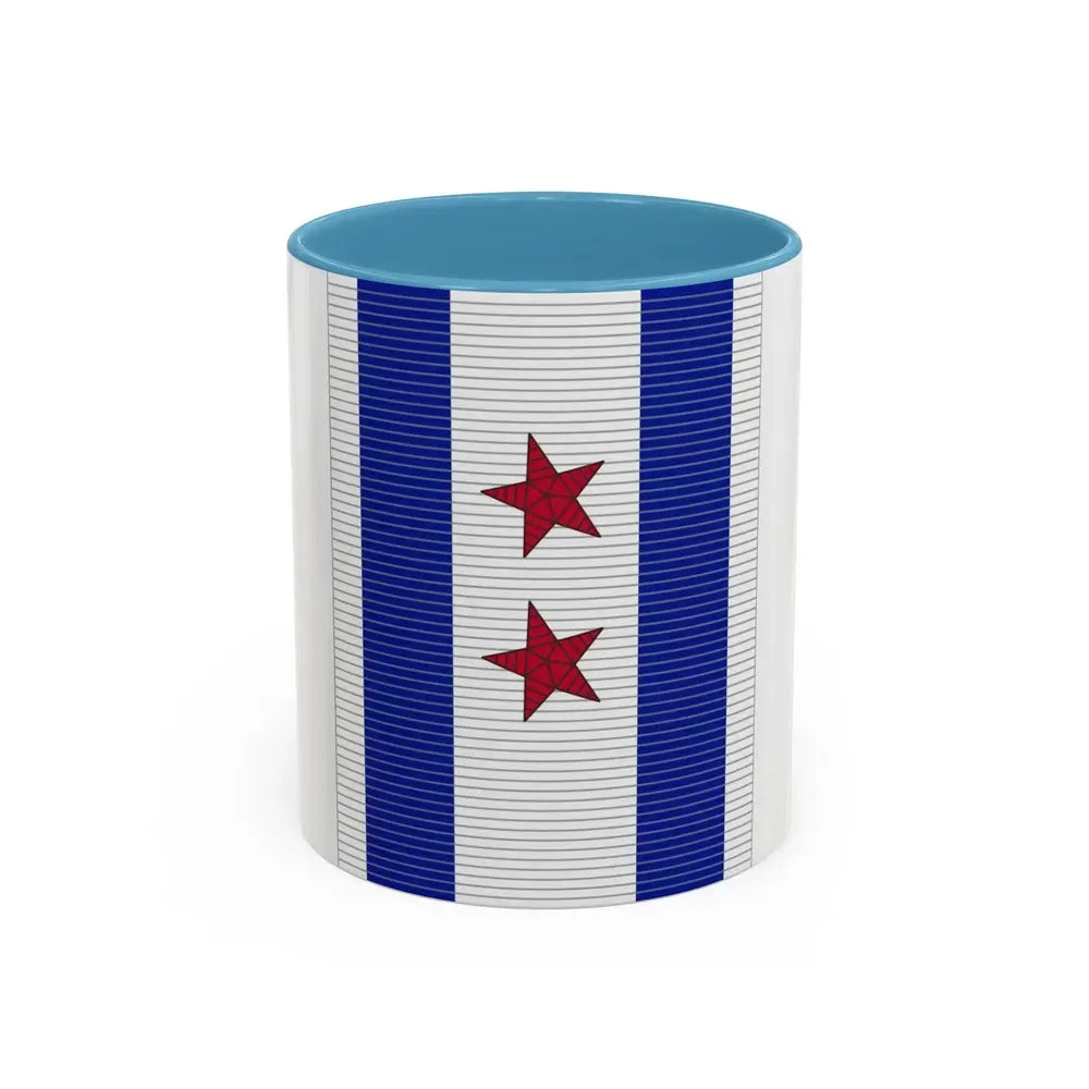 318 Cavalry Regiment (U.S. Army) Accent Coffee Mug 11oz Light Blue - Go Mug Yourself