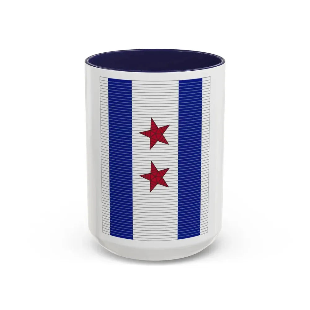 318 Cavalry Regiment (U.S. Army) Accent Coffee Mug 15oz Navy - Go Mug Yourself