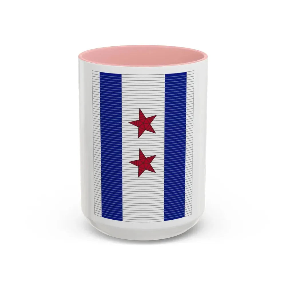 318 Cavalry Regiment (U.S. Army) Accent Coffee Mug 15oz Pink - Go Mug Yourself