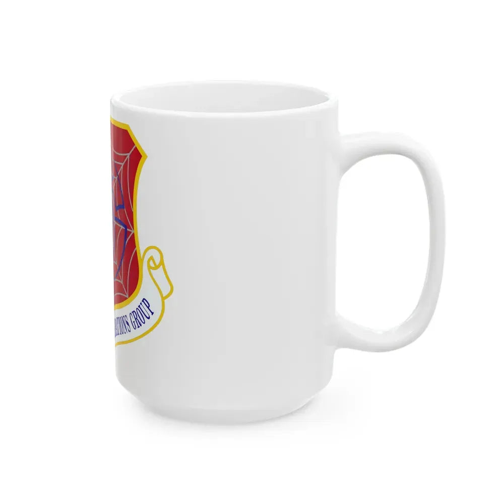 318 Cyberspace Operations Group ACC (U.S. Air Force) White Coffee Mug - Go Mug Yourself