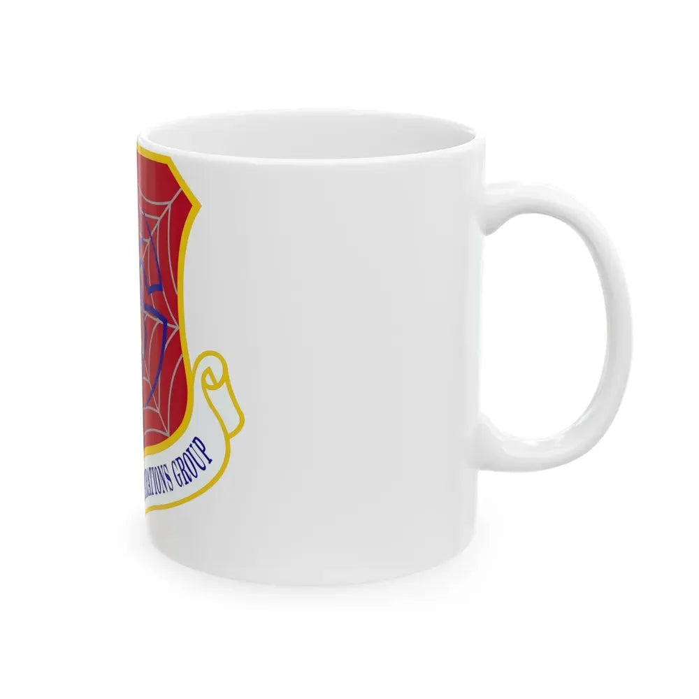 318 Cyberspace Operations Group ACC (U.S. Air Force) White Coffee Mug - Go Mug Yourself