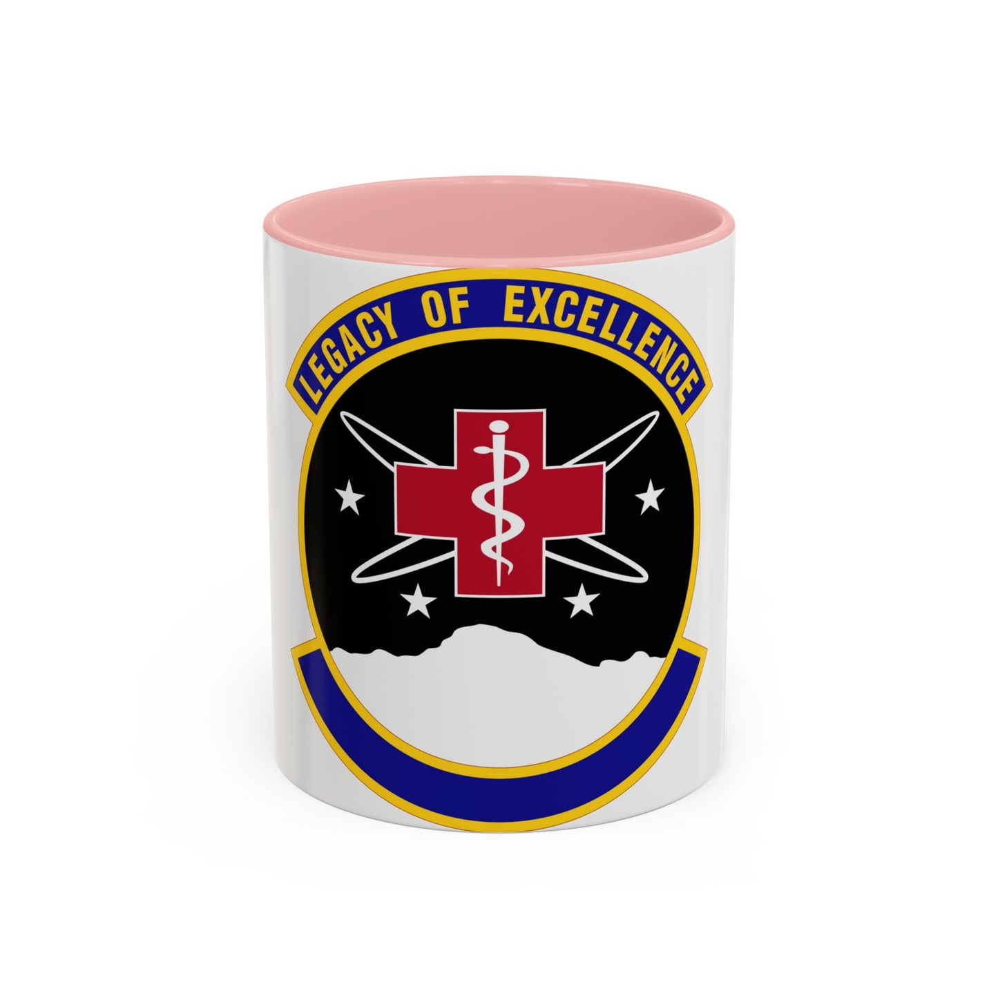 21 Healthcare Operations Squadron USSF (U.S. Air Force) Accent Coffee Mug