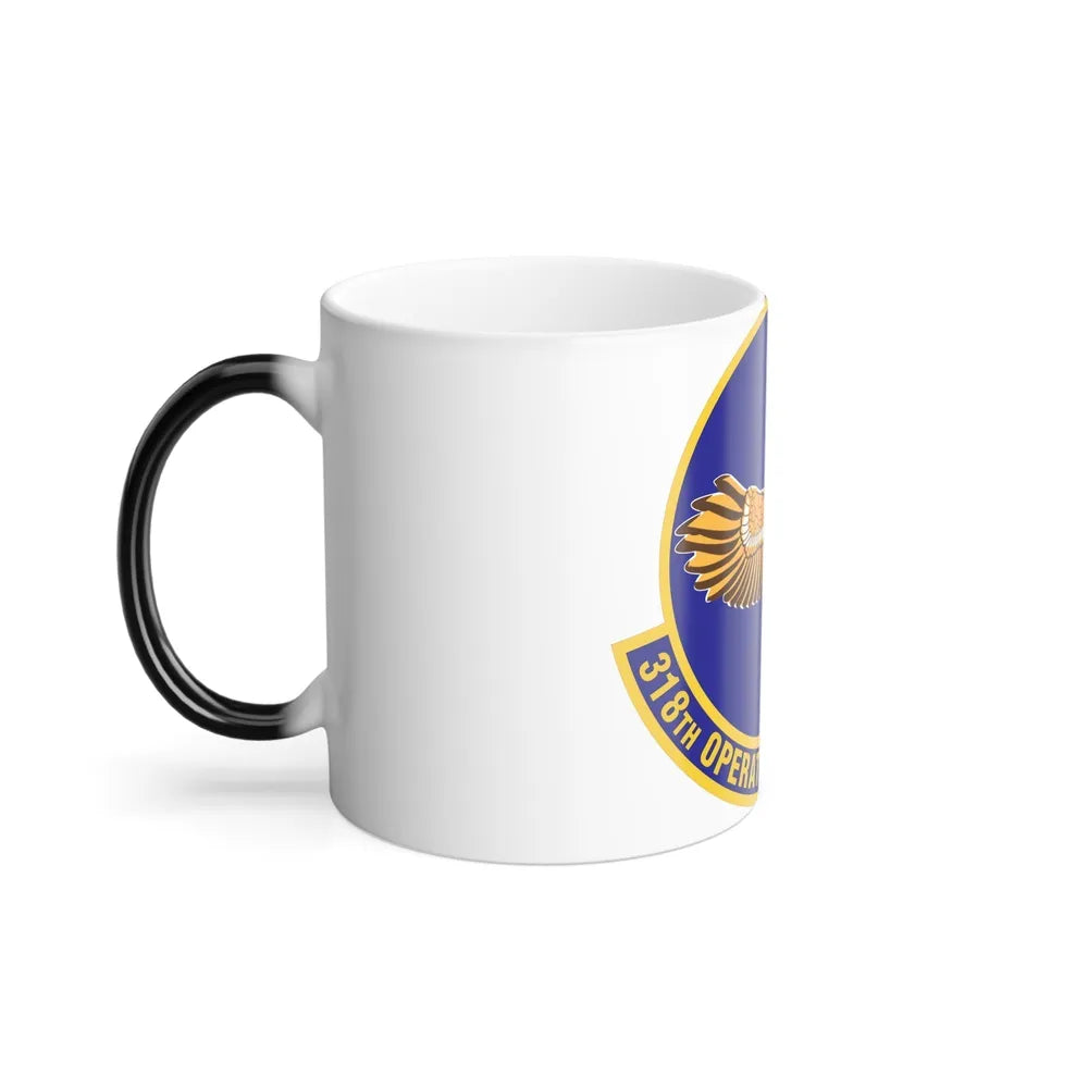 318th Operations Support Squadron (U.S. Air Force) Color Changing Coffee Mug-Go Mug Yourself