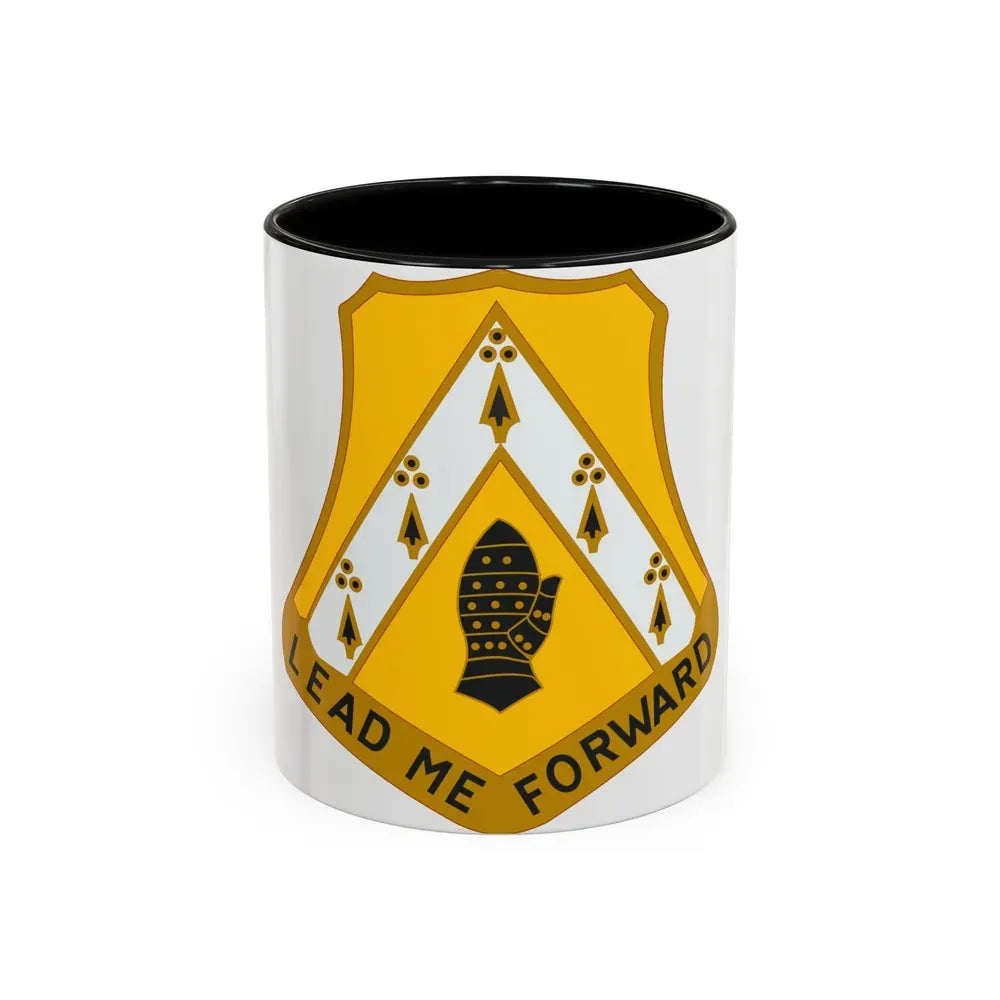 319 Cavalry Regiment (U.S. Army) Accent Coffee Mug 11oz Black - Go Mug Yourself