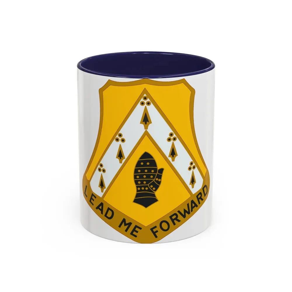 319 Cavalry Regiment (U.S. Army) Accent Coffee Mug 11oz Navy - Go Mug Yourself