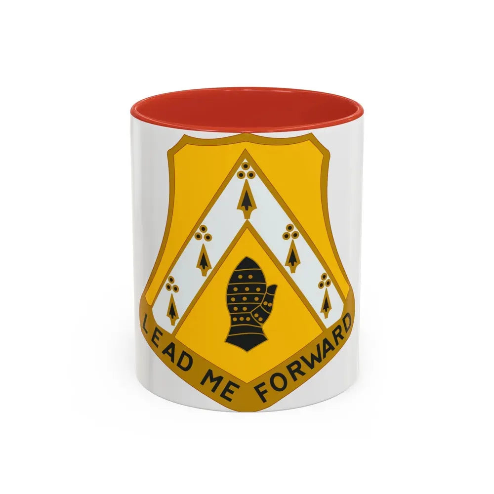 319 Cavalry Regiment (U.S. Army) Accent Coffee Mug 11oz Red - Go Mug Yourself