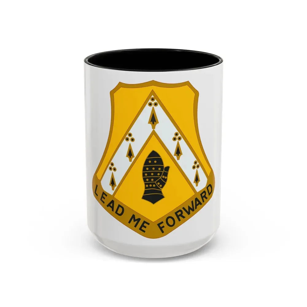 319 Cavalry Regiment (U.S. Army) Accent Coffee Mug 15oz Black - Go Mug Yourself