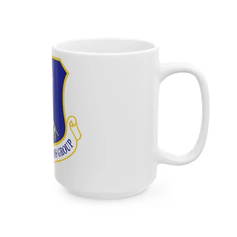 319 Operations Group ACC (U.S. Air Force) White Coffee Mug - Go Mug Yourself