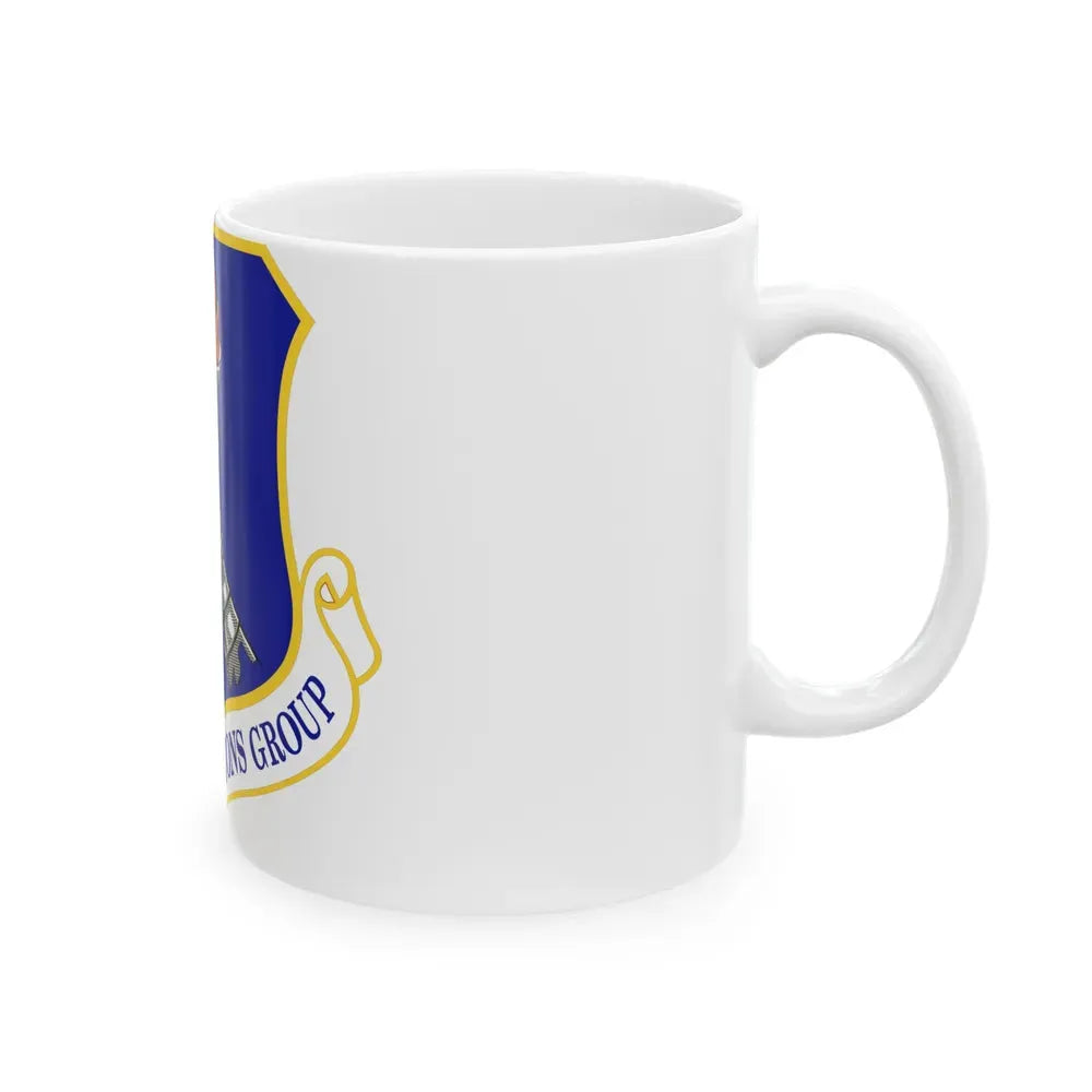 319 Operations Group ACC (U.S. Air Force) White Coffee Mug - Go Mug Yourself