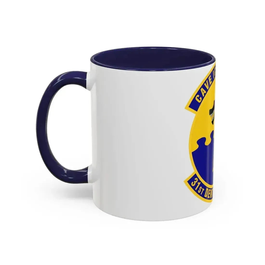 31st Dental Squadron (U.S. Air Force) Accent Coffee Mug - Go Mug Yourself