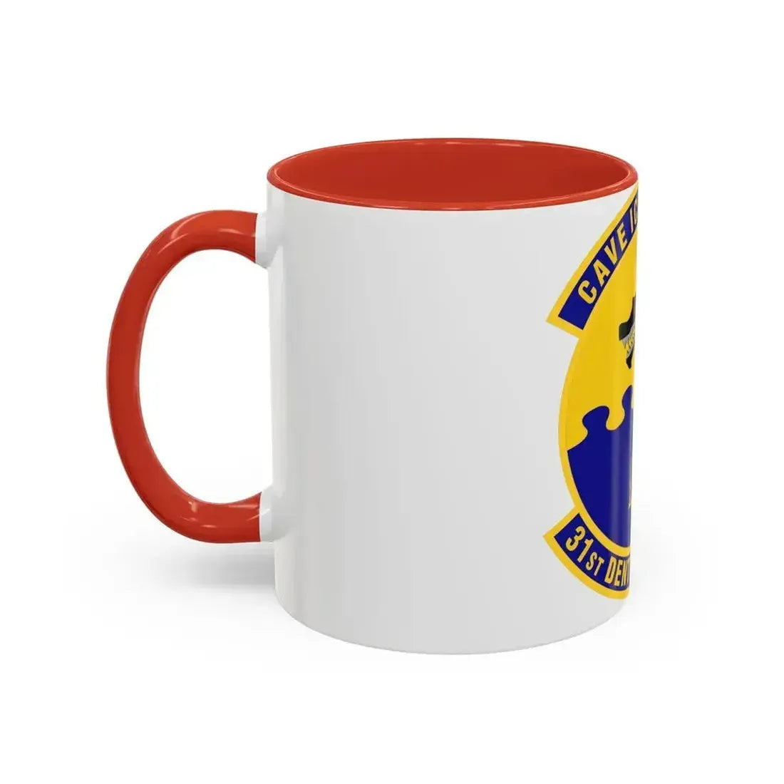 31st Dental Squadron (U.S. Air Force) Accent Coffee Mug - Go Mug Yourself