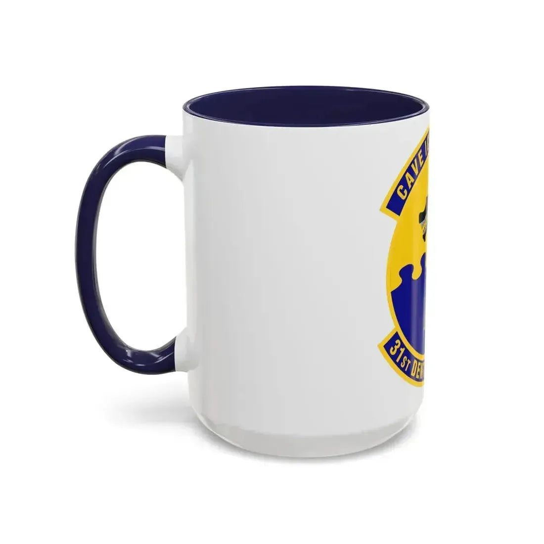 31st Dental Squadron (U.S. Air Force) Accent Coffee Mug - Go Mug Yourself