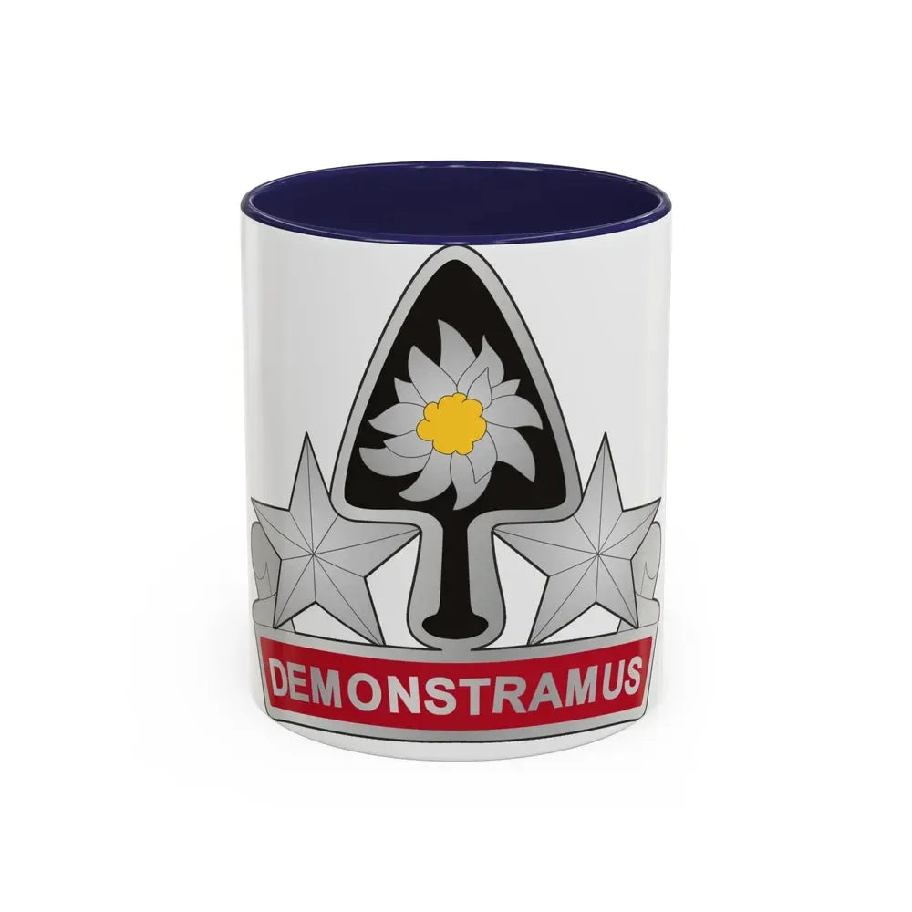 31st Engineer Battalion 2 (U.S. Army) Accent Coffee Mug 11oz Navy - Go Mug Yourself