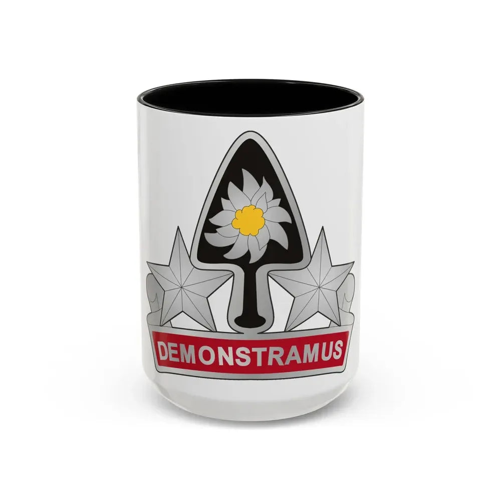 31st Engineer Battalion 2 (U.S. Army) Accent Coffee Mug 15oz Black - Go Mug Yourself
