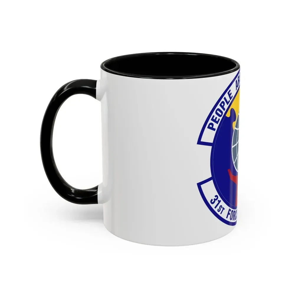 31st Force Support Squadron (U.S. Air Force) Accent Coffee Mug - Go Mug Yourself