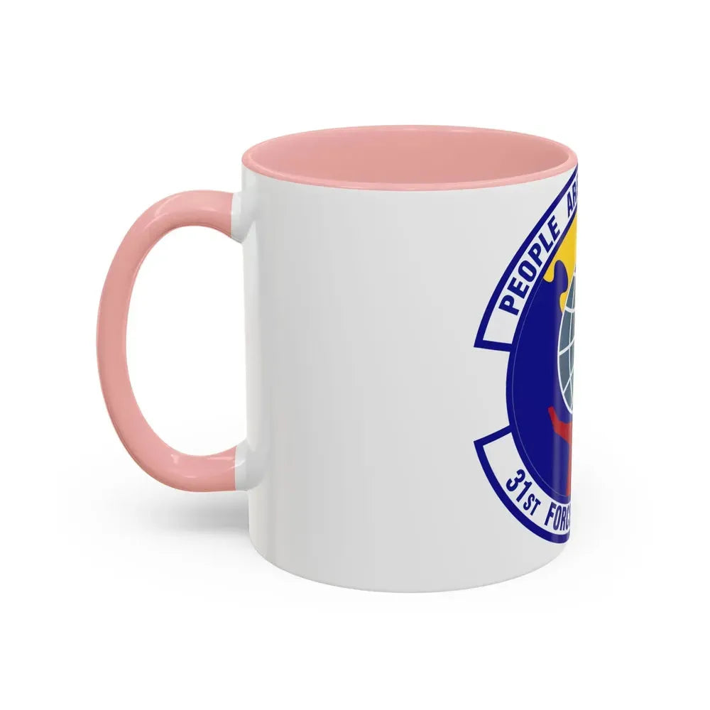 31st Force Support Squadron (U.S. Air Force) Accent Coffee Mug - Go Mug Yourself