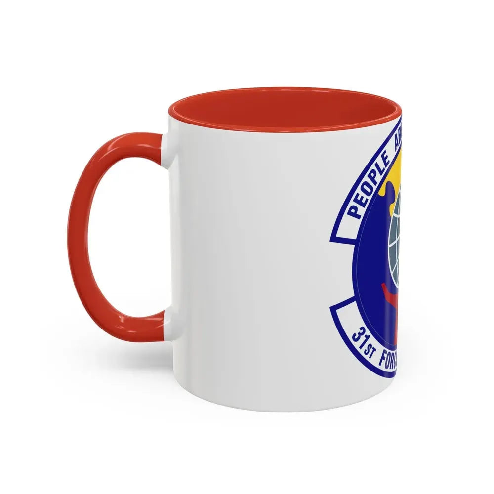 31st Force Support Squadron (U.S. Air Force) Accent Coffee Mug - Go Mug Yourself