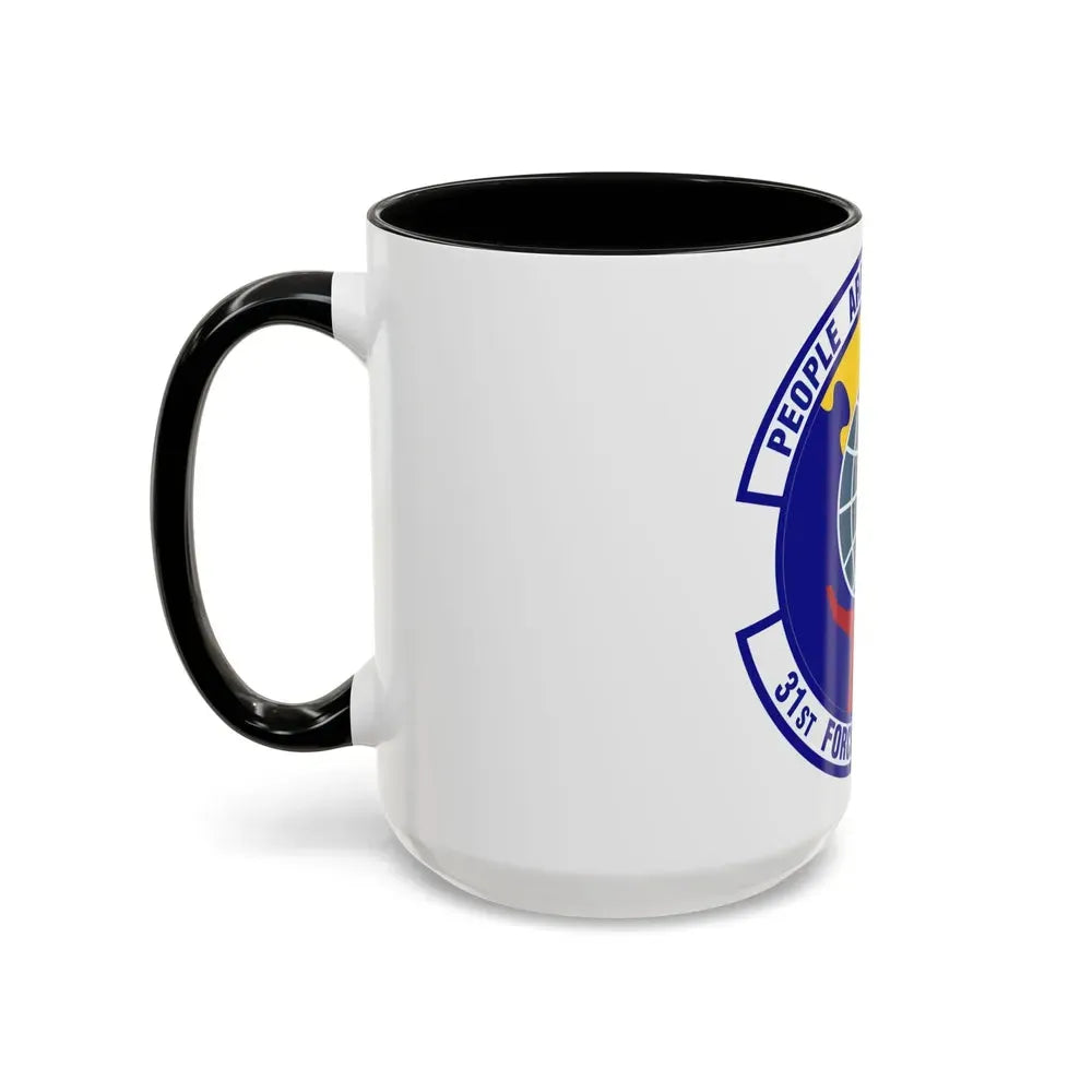 31st Force Support Squadron (U.S. Air Force) Accent Coffee Mug - Go Mug Yourself