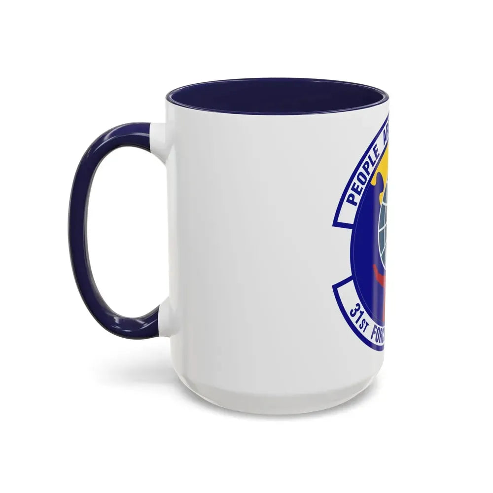 31st Force Support Squadron (U.S. Air Force) Accent Coffee Mug - Go Mug Yourself