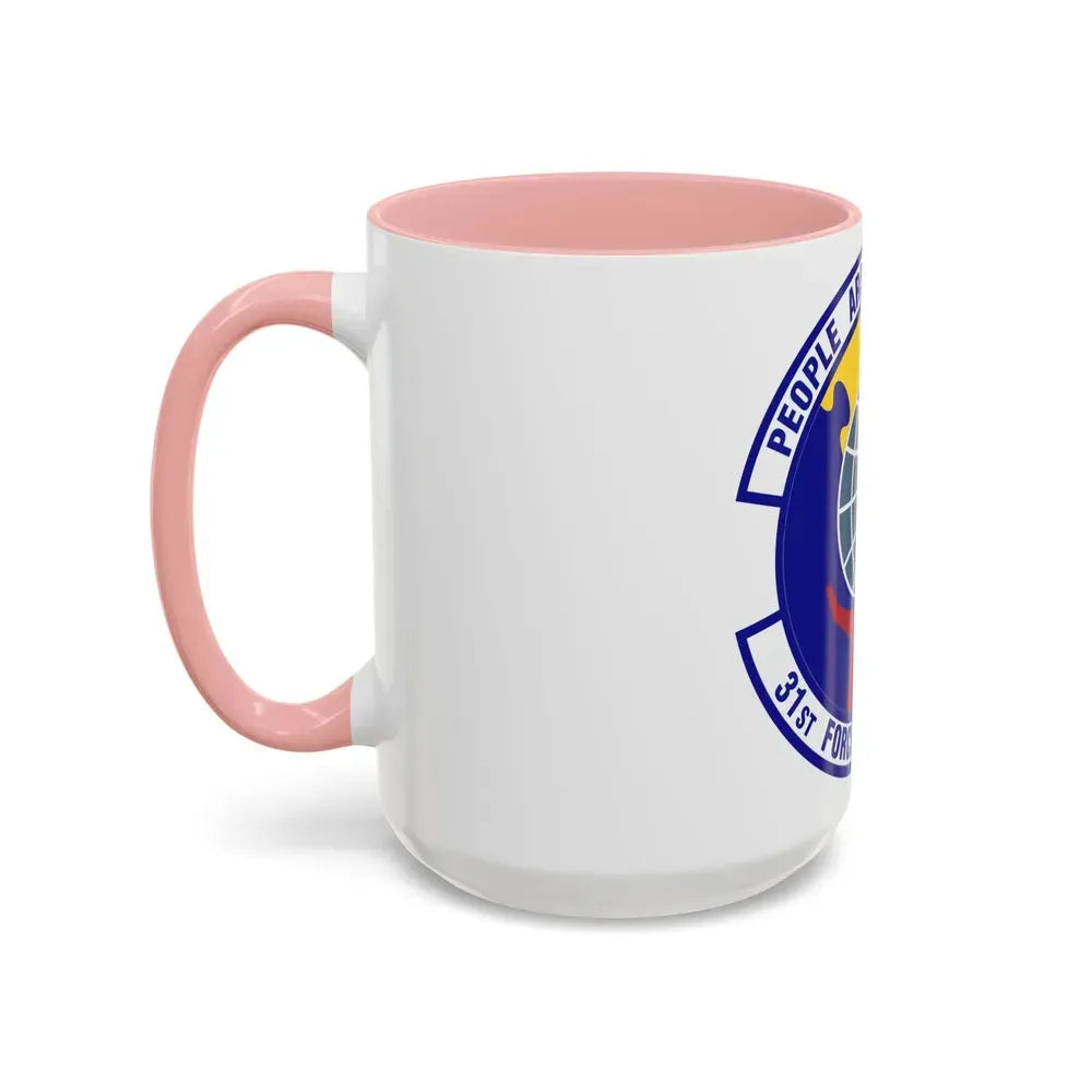 31st Force Support Squadron (U.S. Air Force) Accent Coffee Mug - Go Mug Yourself