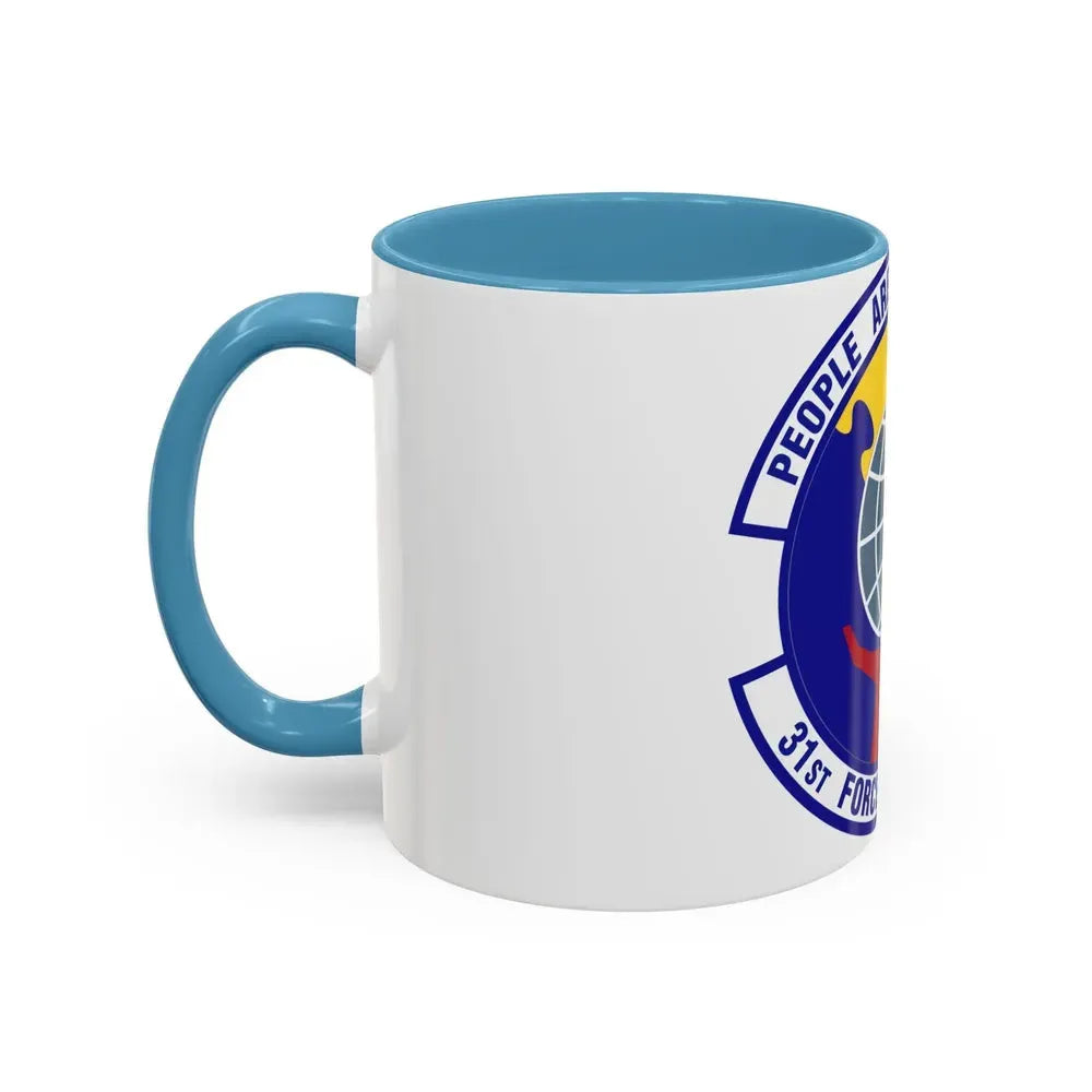 31st Force Support Squadron (U.S. Air Force) Accent Coffee Mug - Go Mug Yourself