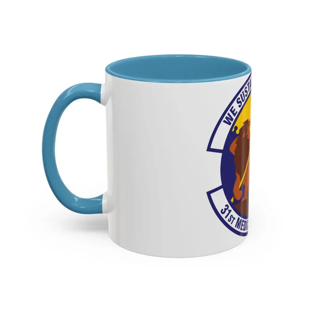 31st Medical Support Squadron (U.S. Air Force) Accent Coffee Mug - Go Mug Yourself