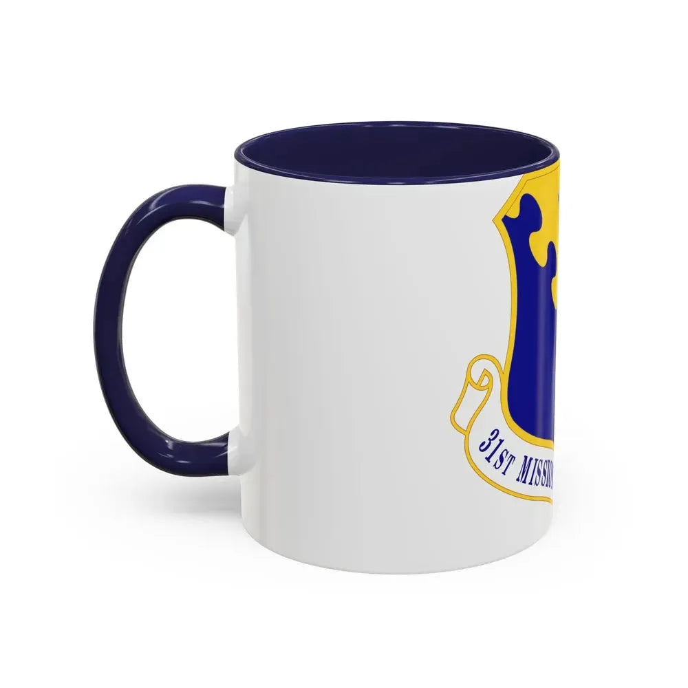 31st Mission Support Group (U.S. Air Force) Accent Coffee Mug - Go Mug Yourself