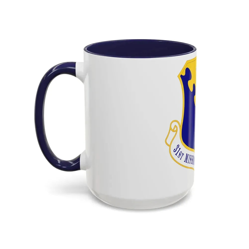 31st Mission Support Group (U.S. Air Force) Accent Coffee Mug - Go Mug Yourself