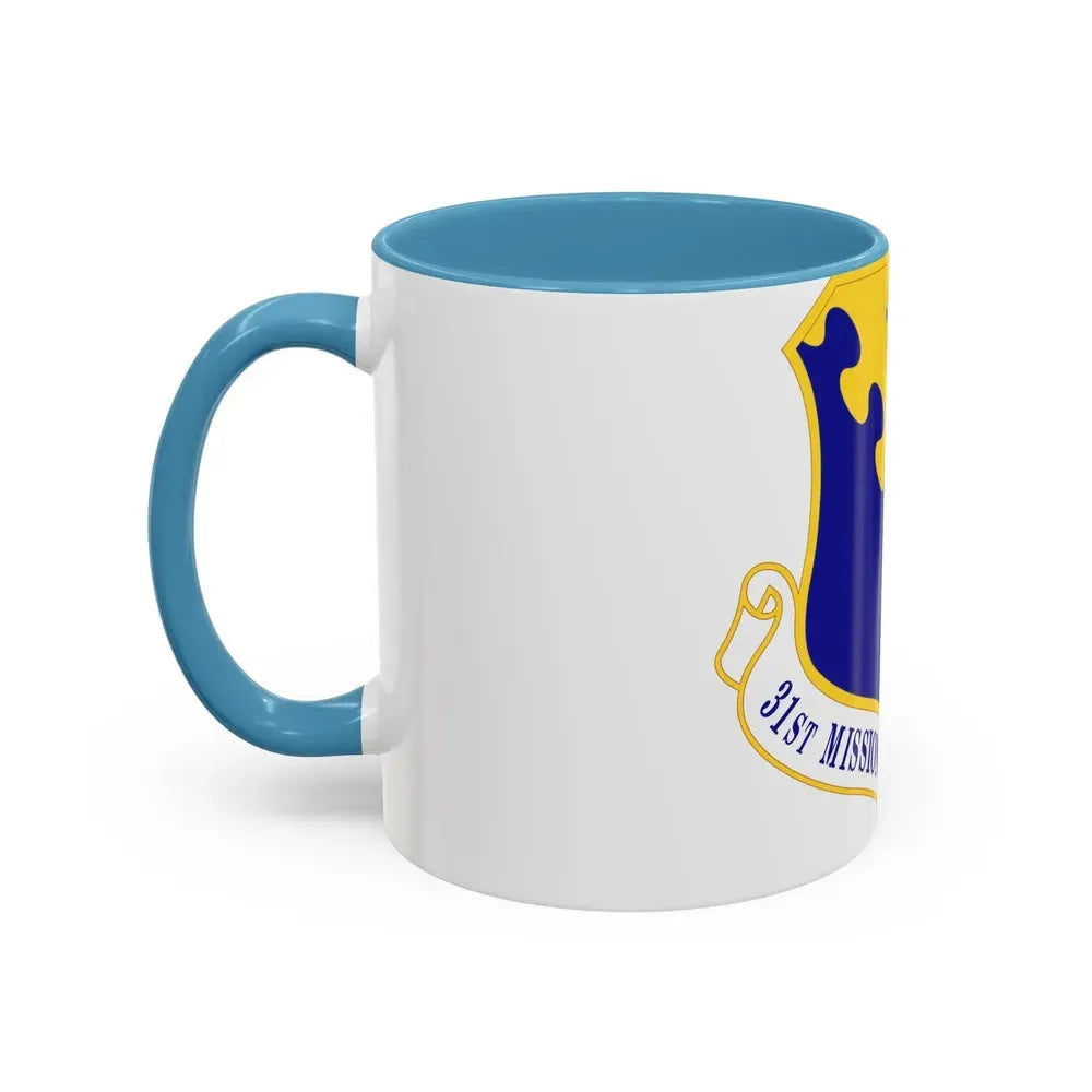 31st Mission Support Group (U.S. Air Force) Accent Coffee Mug - Go Mug Yourself