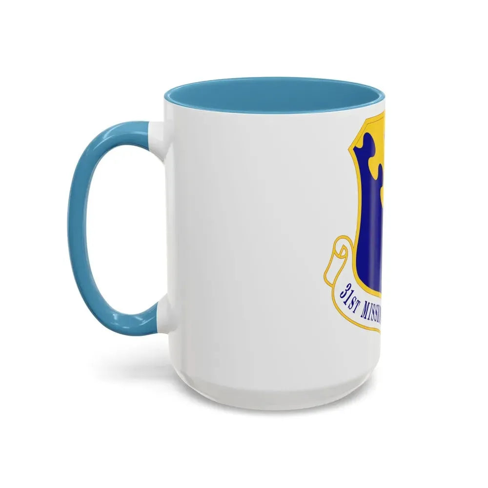31st Mission Support Group (U.S. Air Force) Accent Coffee Mug - Go Mug Yourself