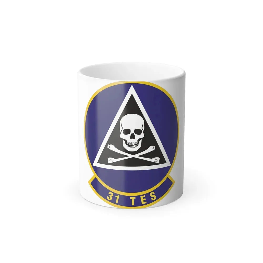 31st Test and Evaluation Squadron (U.S. Air Force) Color Changing Coffee Mug 11oz - Go Mug Yourself