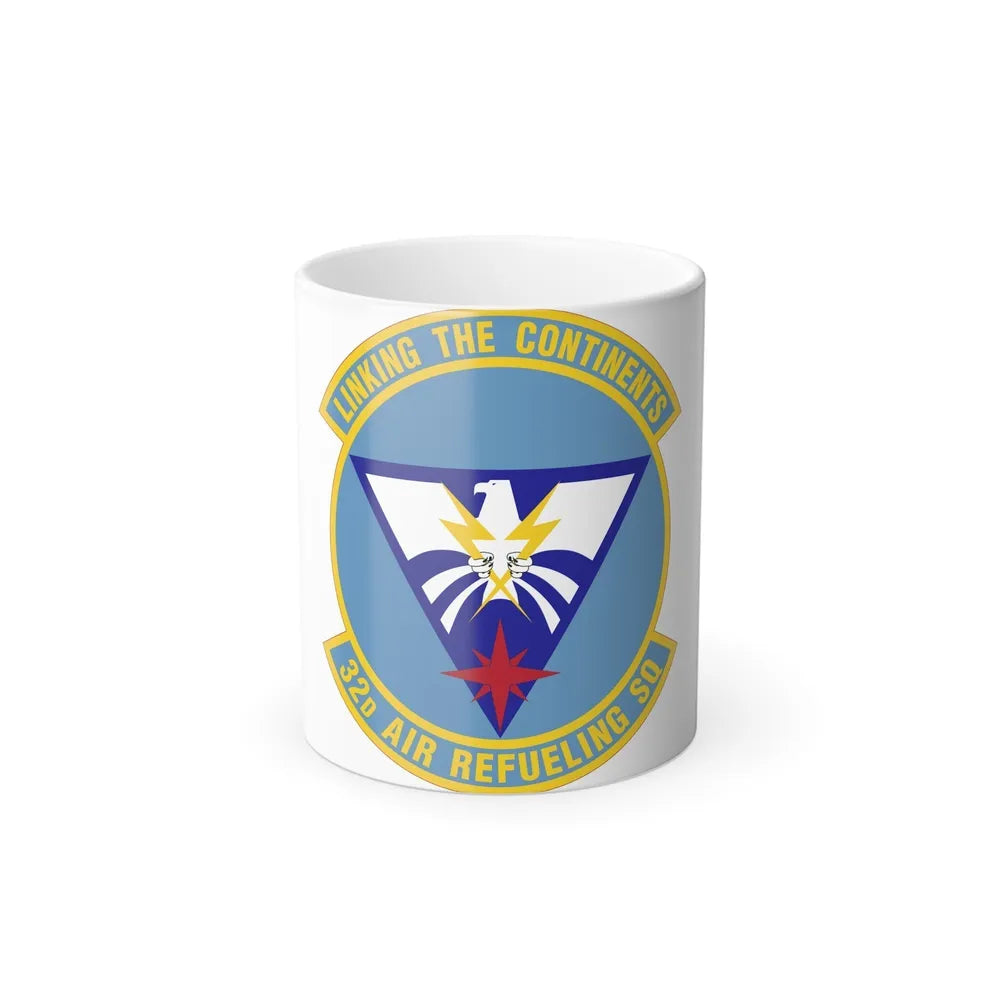 32 Air Refueling Squadron AMC (U.S. Air Force) Color Changing Coffee Mug-11oz-Go Mug Yourself