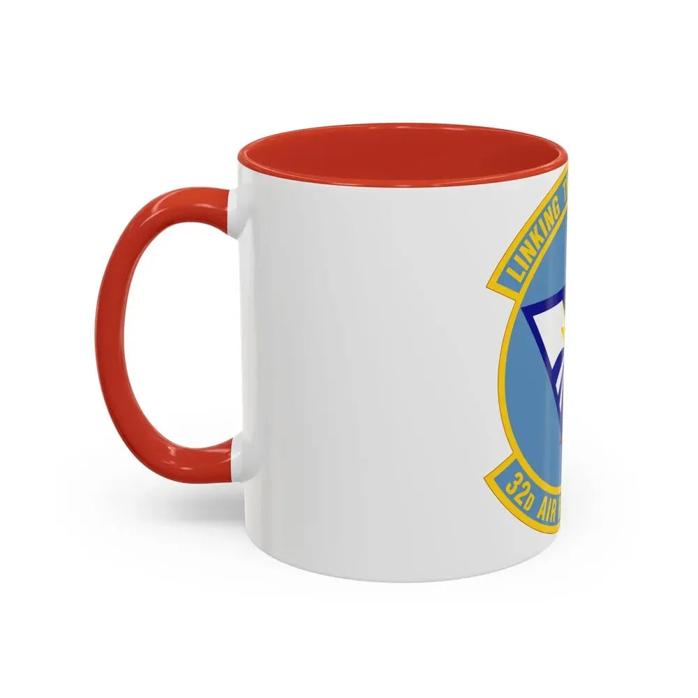 32 Air Refueling Squadron AMC (U.S. Air Force) Accent Coffee Mug - Go Mug Yourself